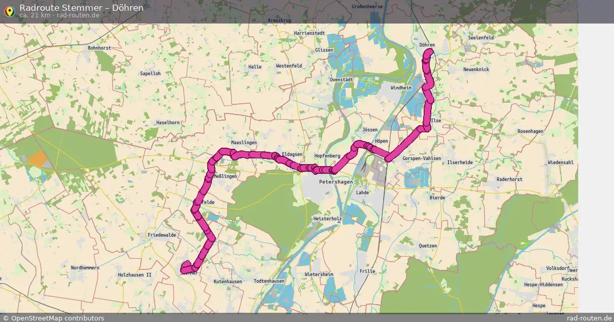 Radtour Stemmer – Döhren