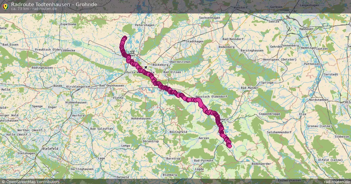 Radtour Todtenhausen – Grohnde