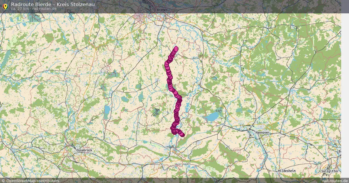 Radtour Bierde – Kreis Stolzenau