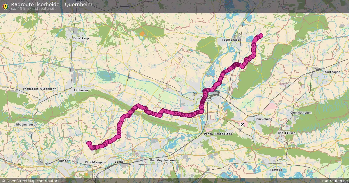 Radtour Ilserheide – Quernheim