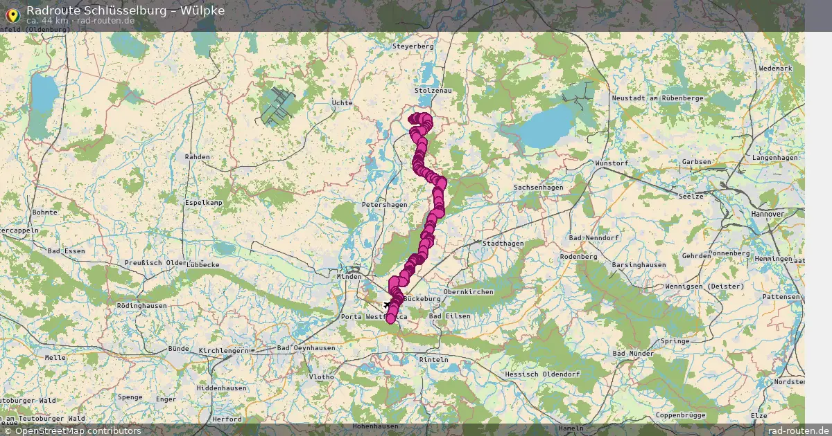 Radtour Schlüsselburg – Wülpke
