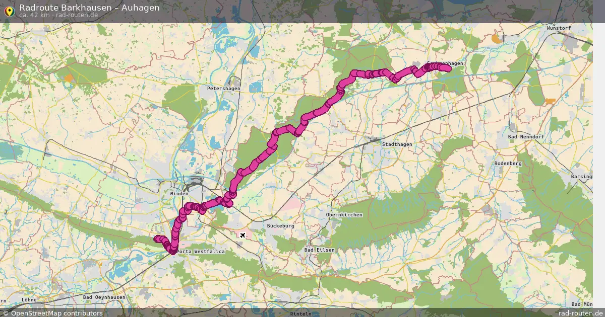 Radtour Barkhausen – Auhagen