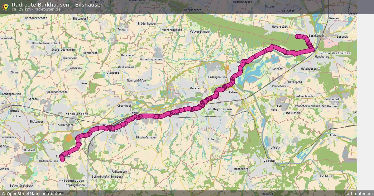 Radtour Barkhausen – Eilshausen