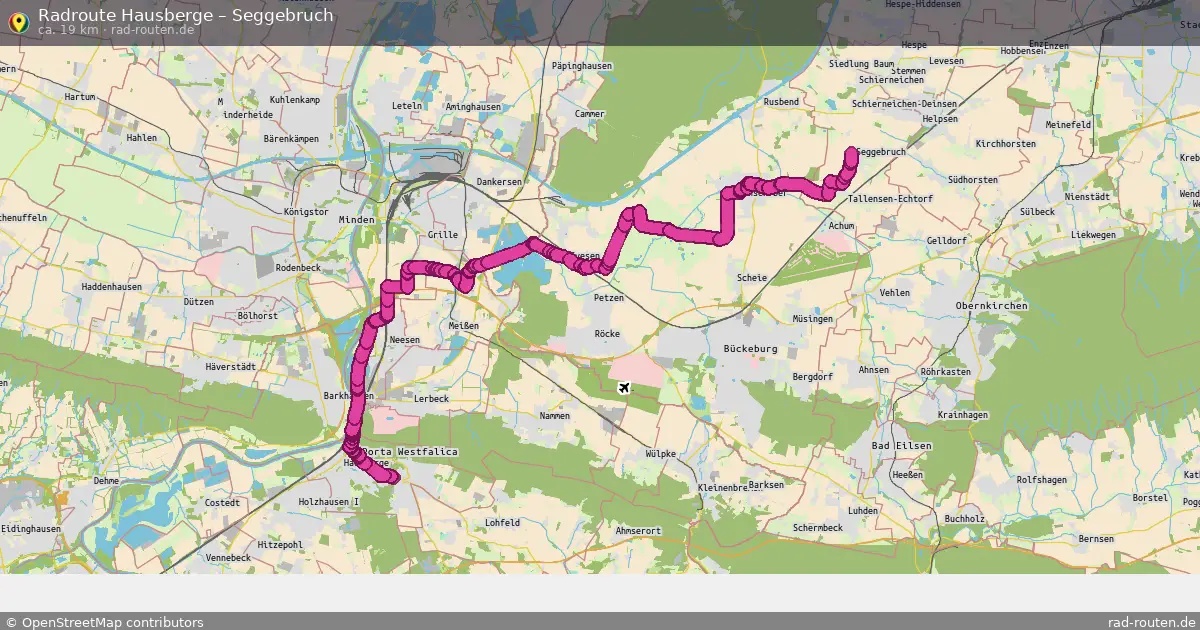 Radtour Hausberge – Seggebruch