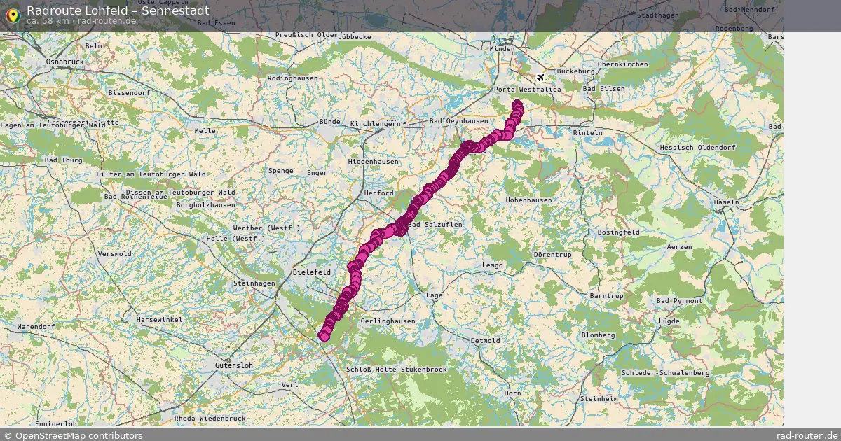 Radtour Lohfeld – Sennestadt