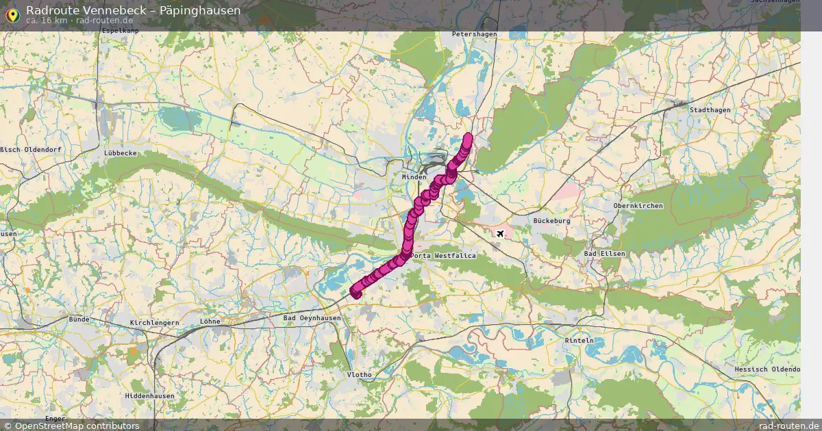 Radtour Vennebeck – Päpinghausen