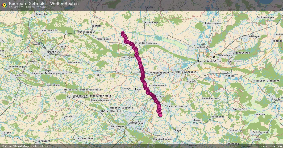 Radtour Getmold – Wülfer-Bexten