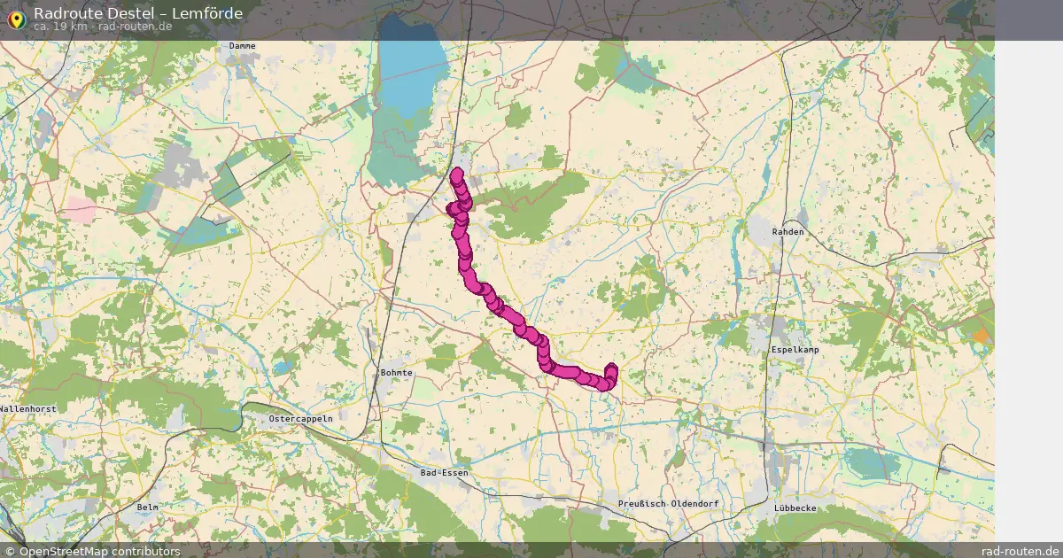 Radtour Destel – Lemförde