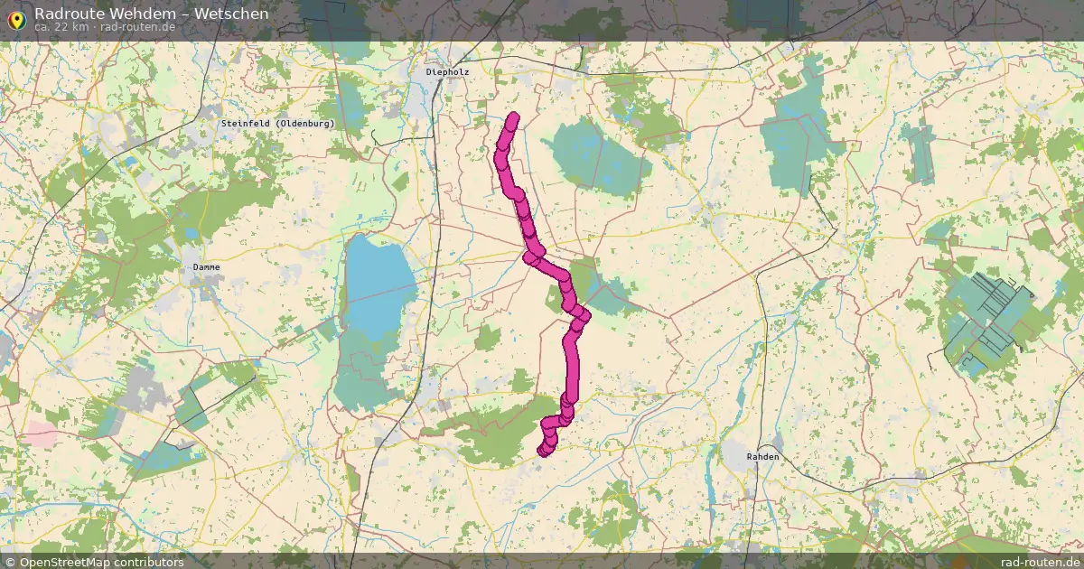 Radtour Wehdem – Wetschen