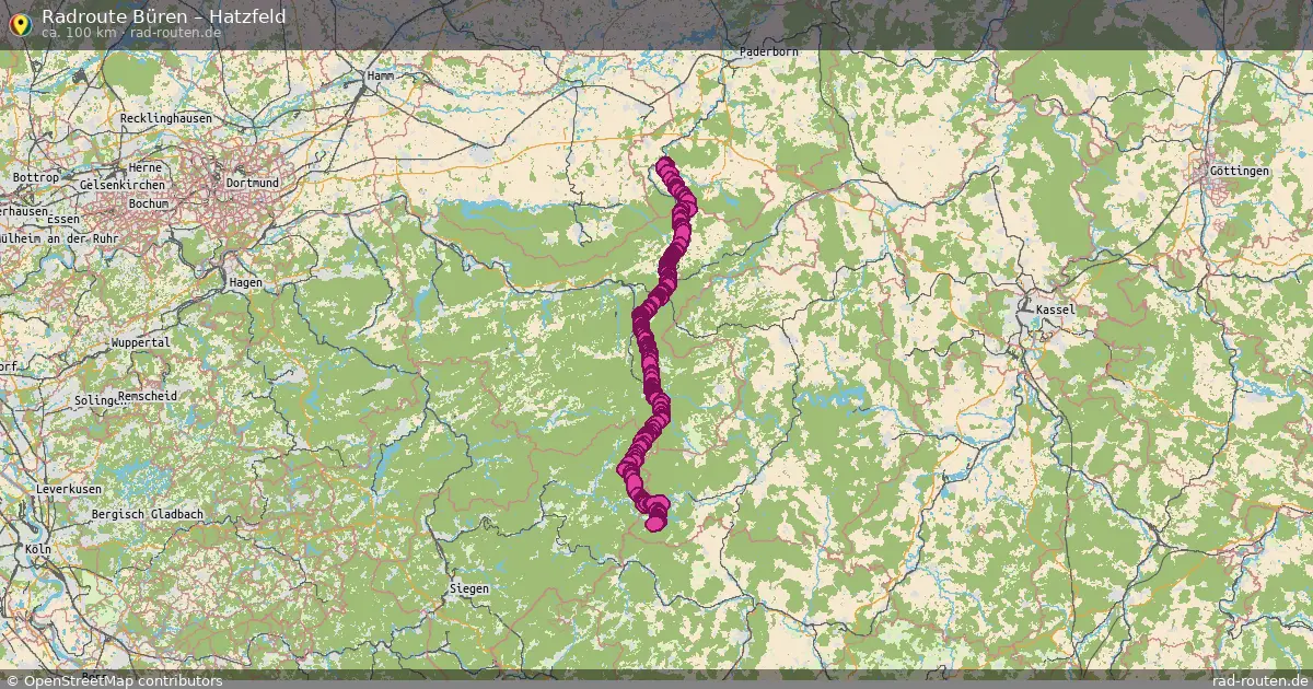 Radtour Büren – Hatzfeld