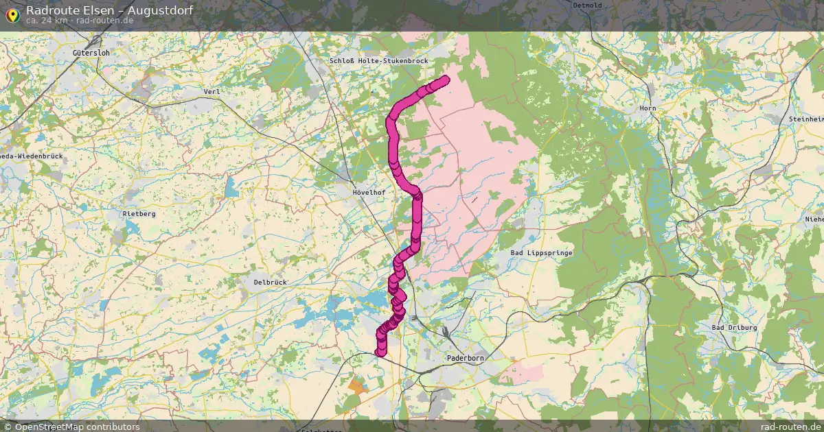 Radtour Elsen – Augustdorf