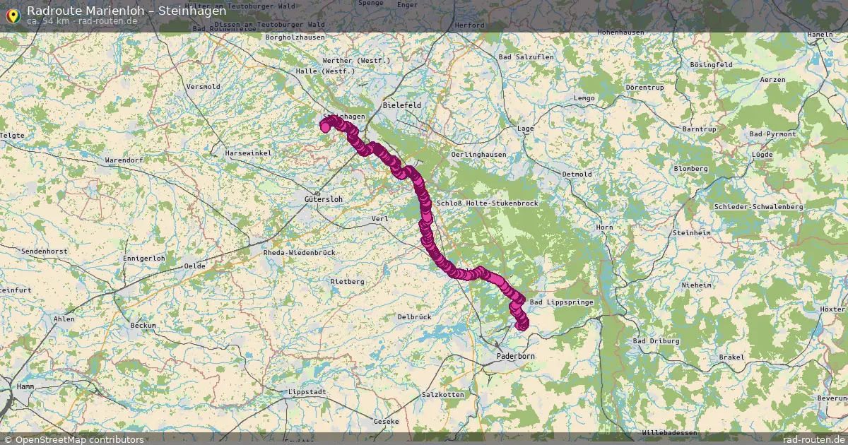 Radtour Marienloh – Steinhagen