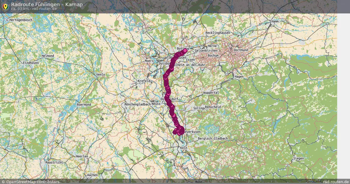 Radtour Fühlingen – Karnap