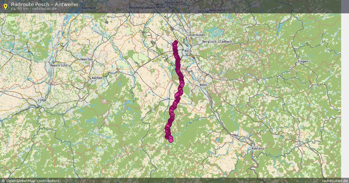 Radtour Pesch – Antweiler