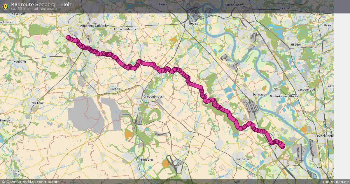 Radtour Seeberg – Holt
