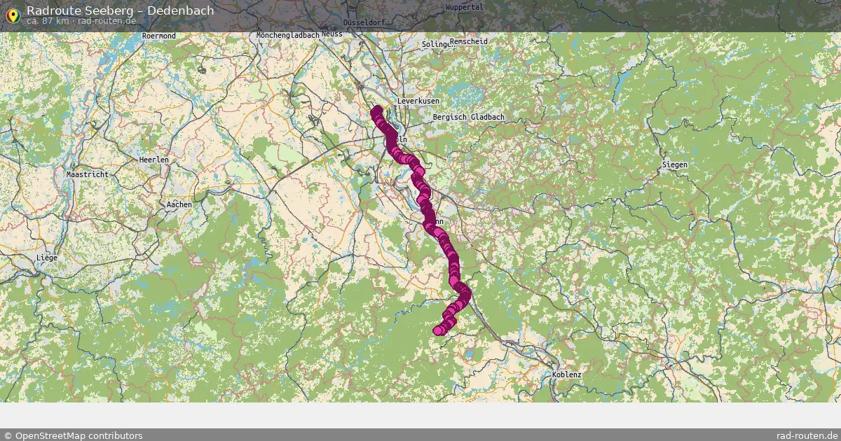 Radtour Seeberg – Dedenbach