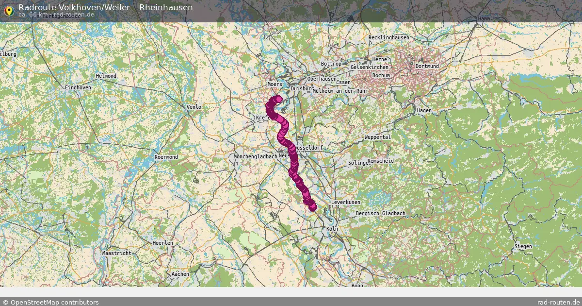 Radtour Volkhoven Weiler – Rheinhausen