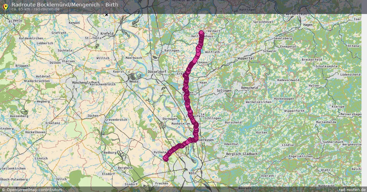 Radtour Bocklemünd Mengenich – Birth