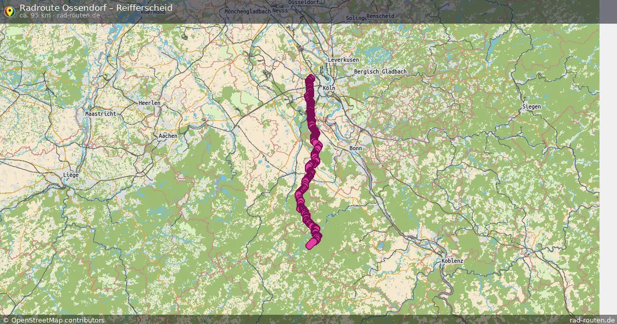 Radtour Ossendorf – Reifferscheid