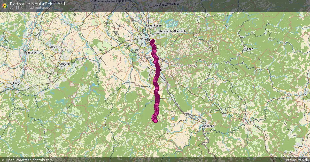 Radtour Neubrück – Arft