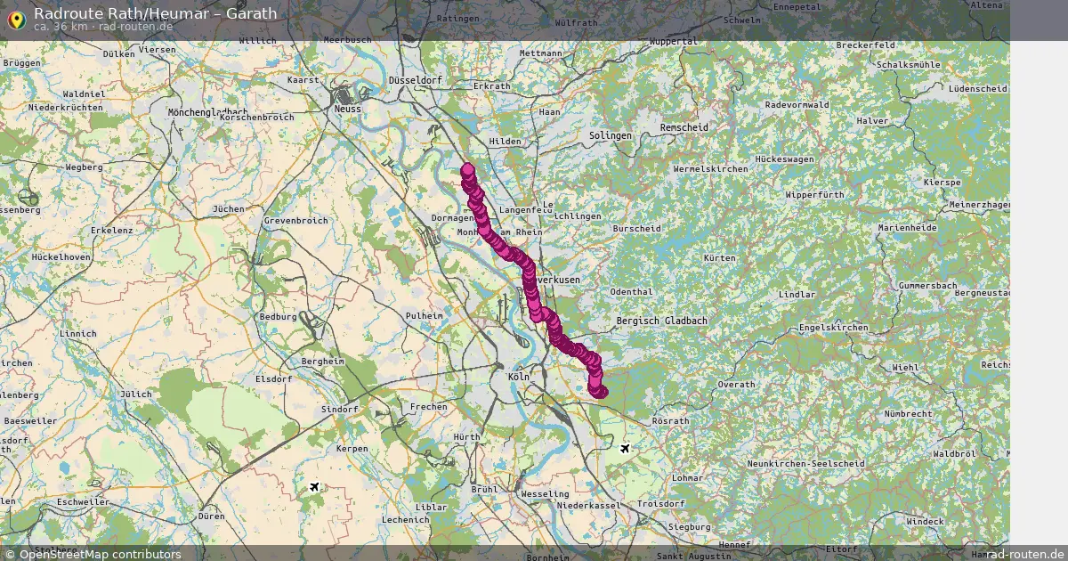 Radtour Rath Heumar – Garath