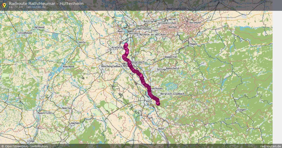 Radtour Rath Heumar – Hüttenheim