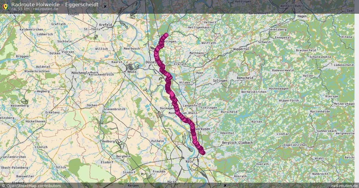 Radtour Holweide – Eggerscheidt
