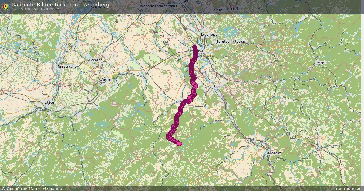 Radtour Bilderstöckchen – Aremberg