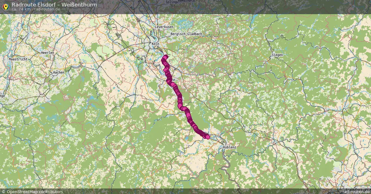 Radtour Elsdorf – Weißenthurm