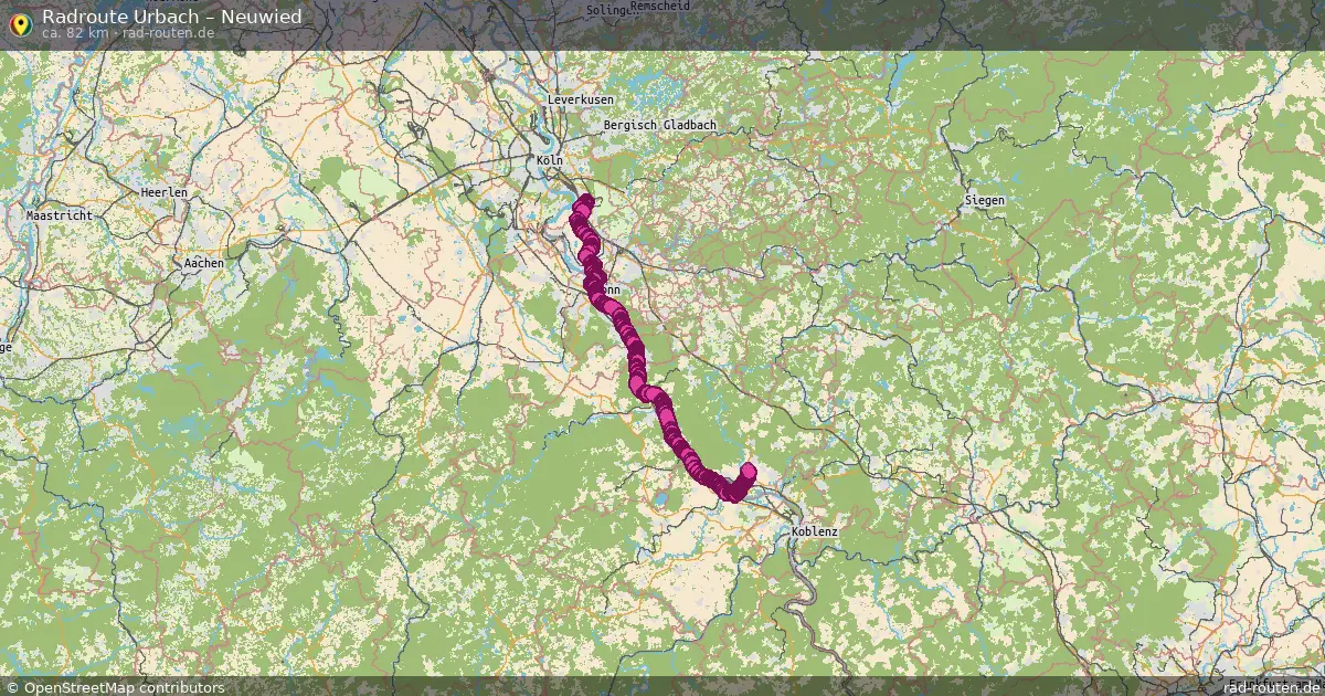 Radtour Urbach – Neuwied