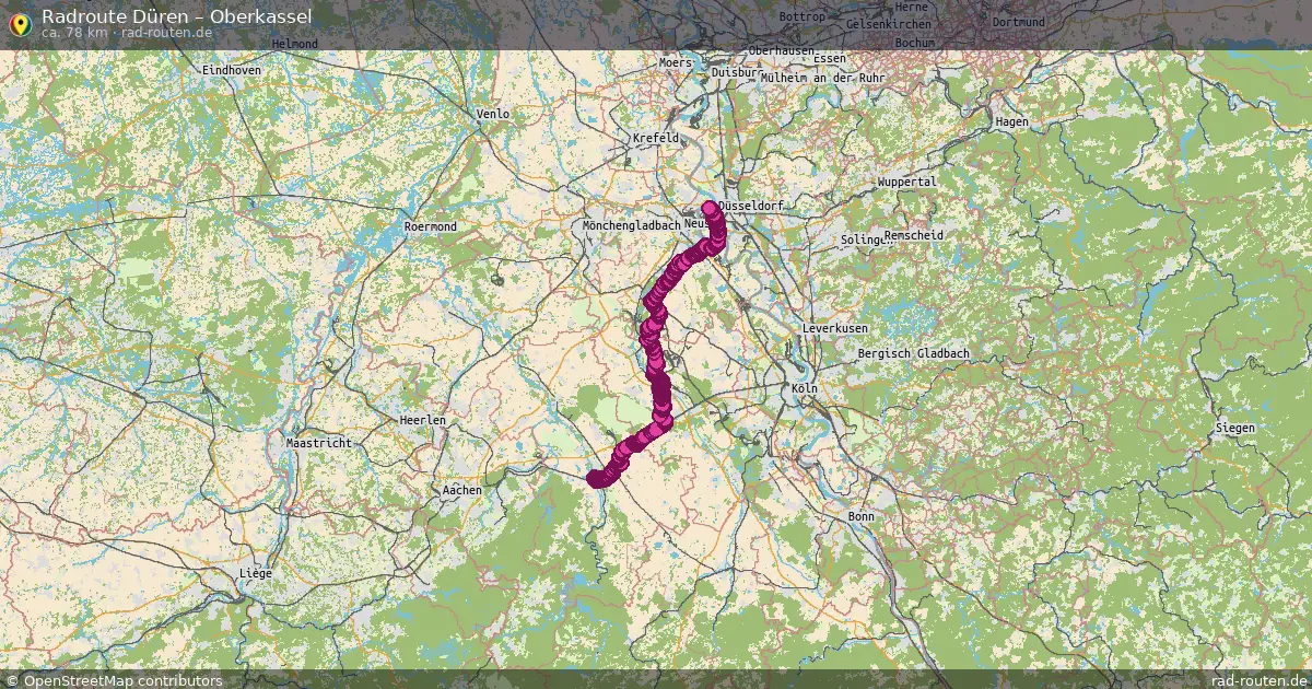 Radtour Düren – Oberkassel
