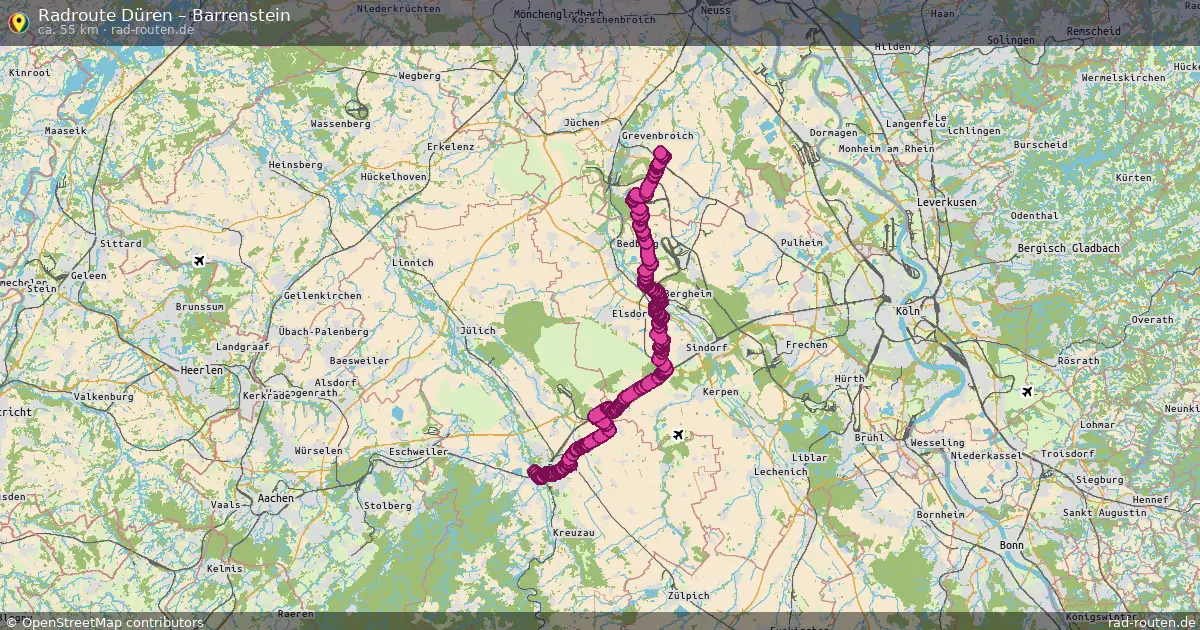 Radtour Düren – Barrenstein