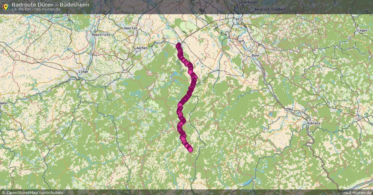 Radtour Düren – Büdesheim