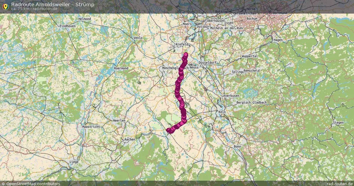 Radtour Arnoldsweiler – Strümp
