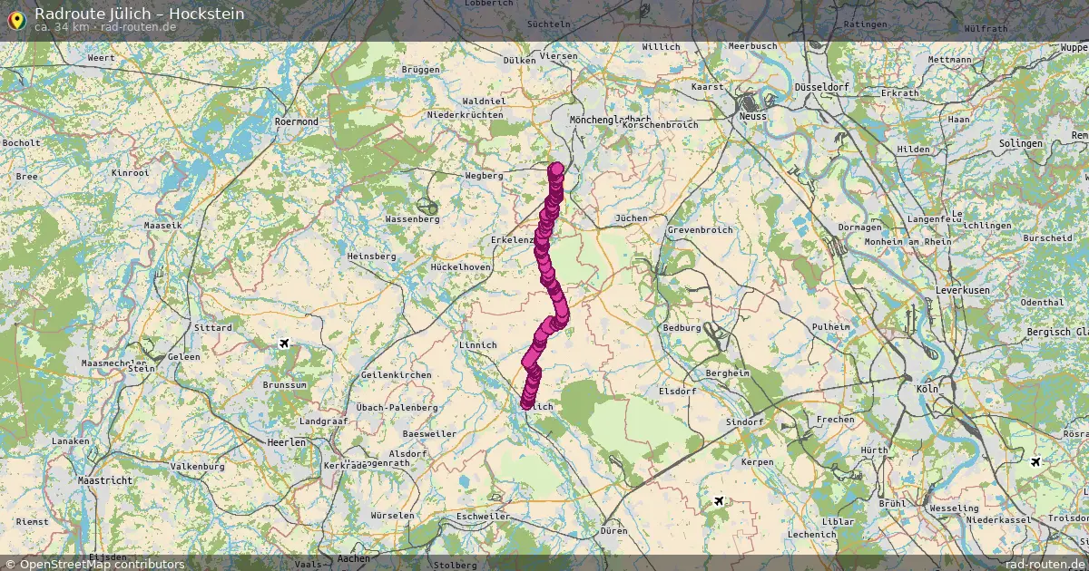 Radtour Jülich – Hockstein