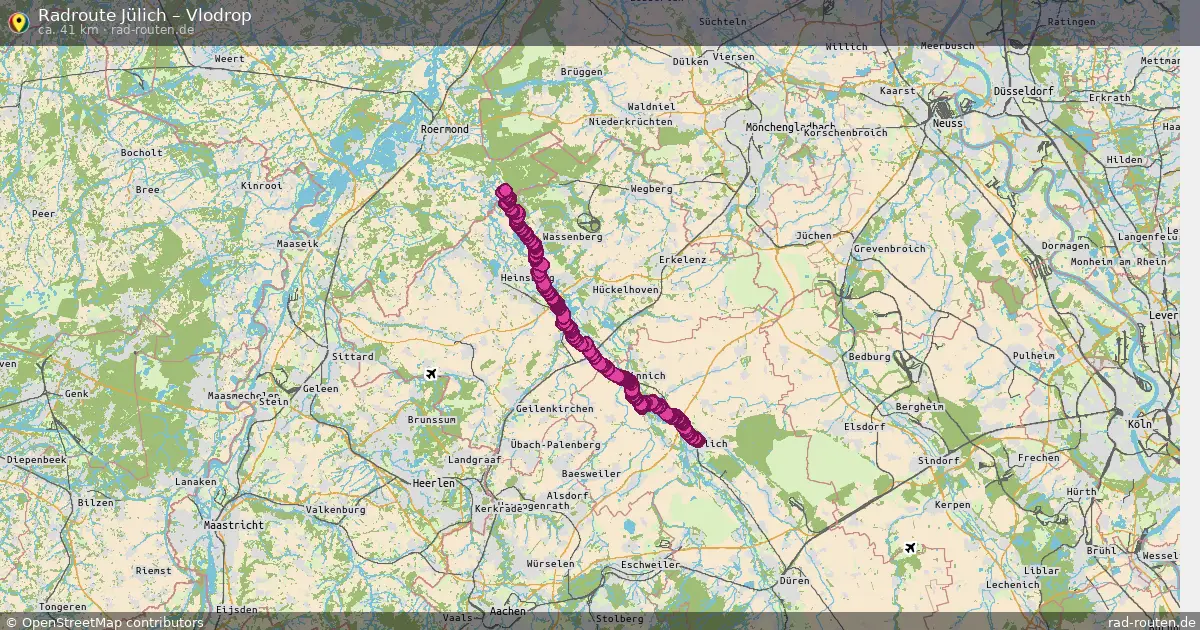 Radtour Jülich – Vlodrop