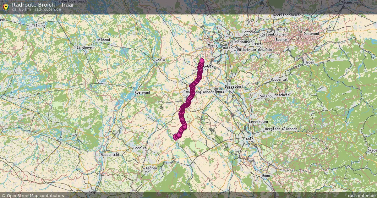 Radtour Broich – Traar
