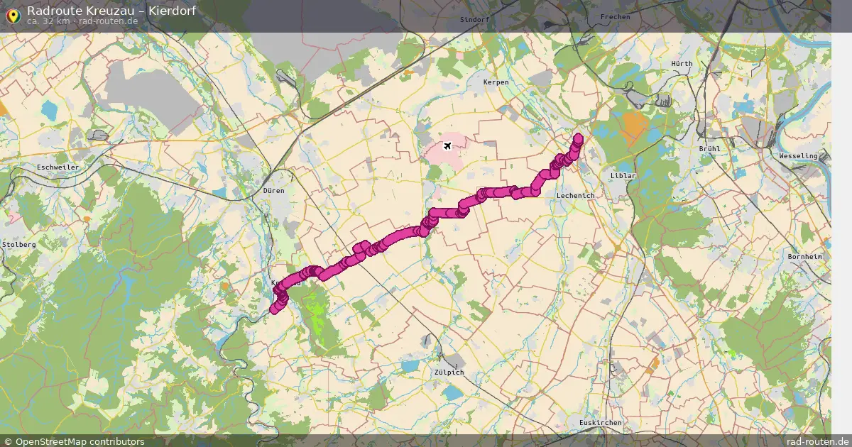 Radtour Kreuzau – Kierdorf