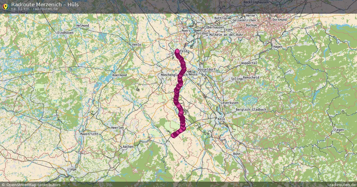 Radtour Merzenich – Hüls