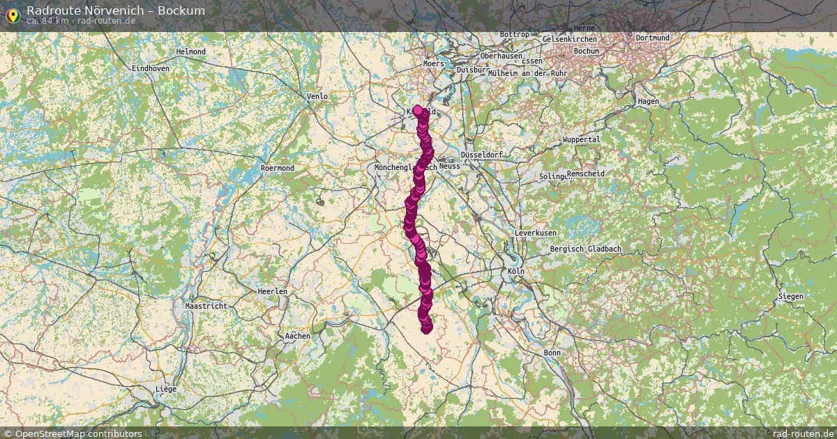 Radtour Nörvenich – Bockum