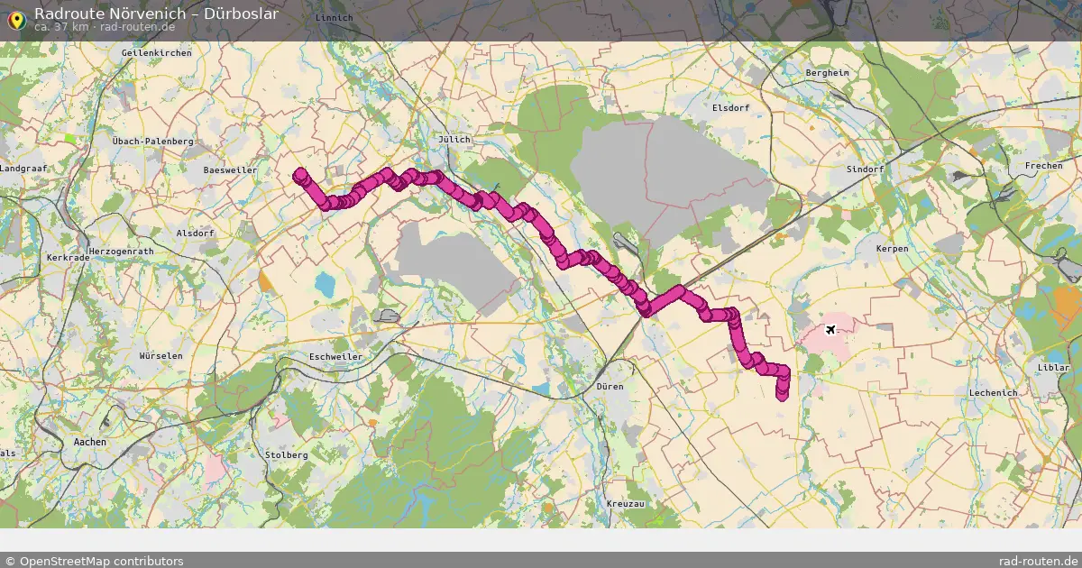 Radtour Nörvenich – Dürboslar