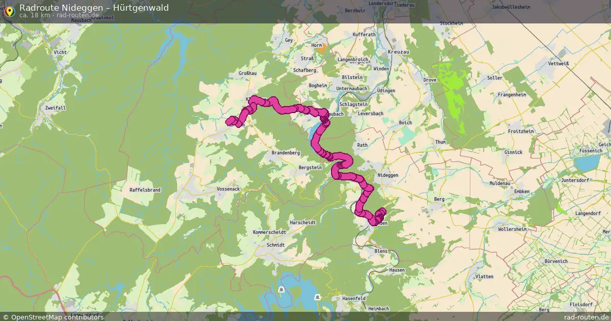 Radtour Nideggen – Hürtgenwald
