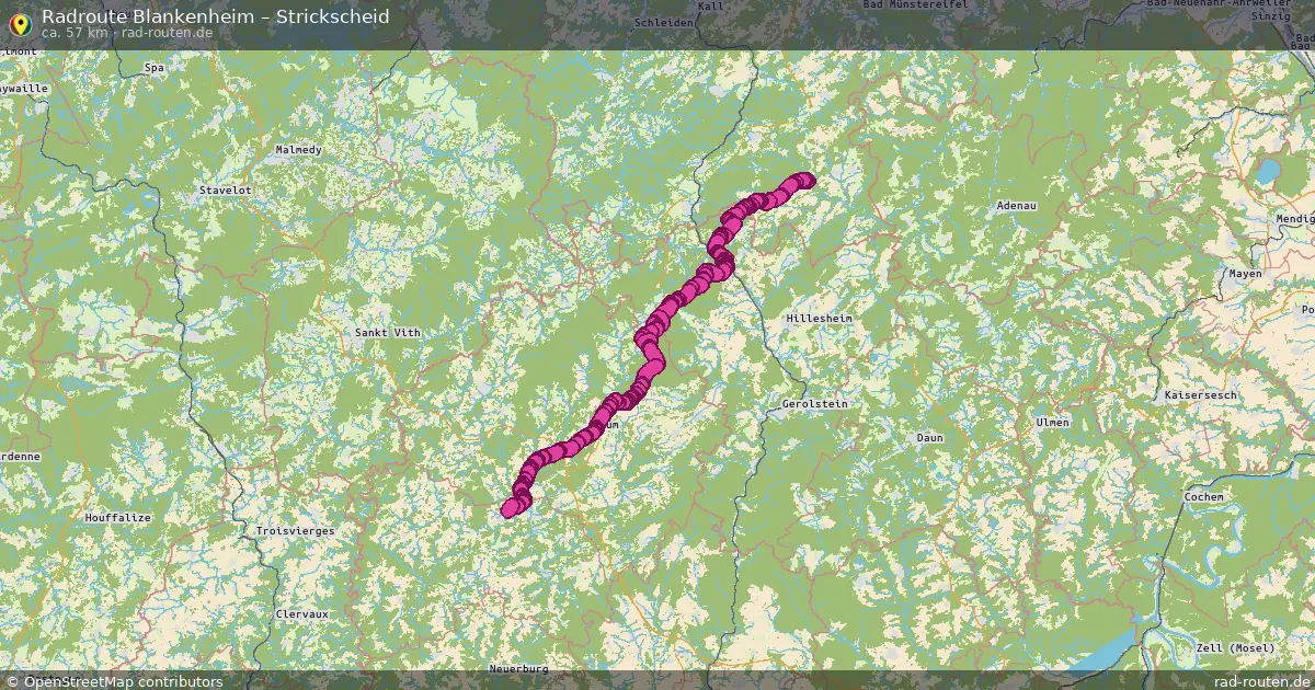 Radtour Blankenheim – Strickscheid