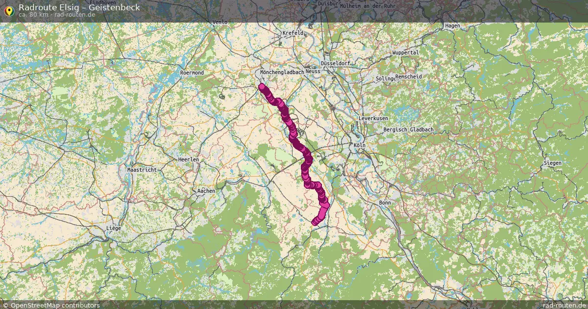 Radtour Elsig – Geistenbeck
