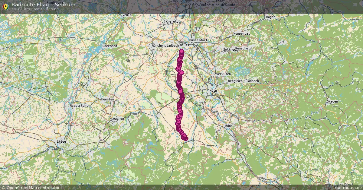 Radtour Elsig – Selikum
