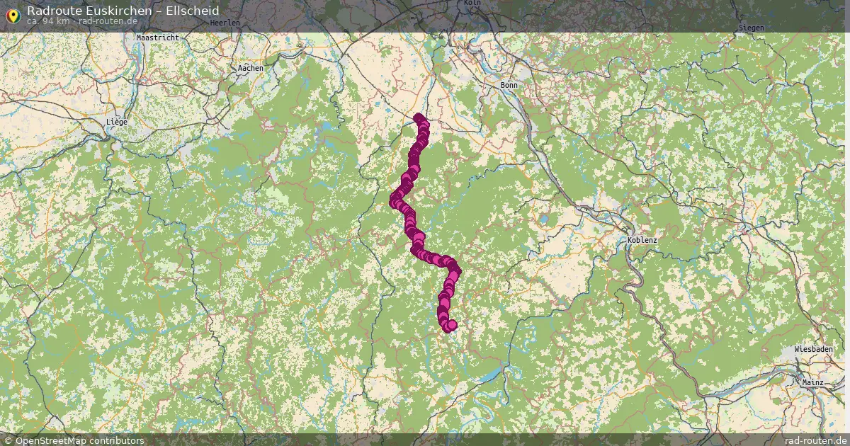 Radtour Euskirchen – Ellscheid