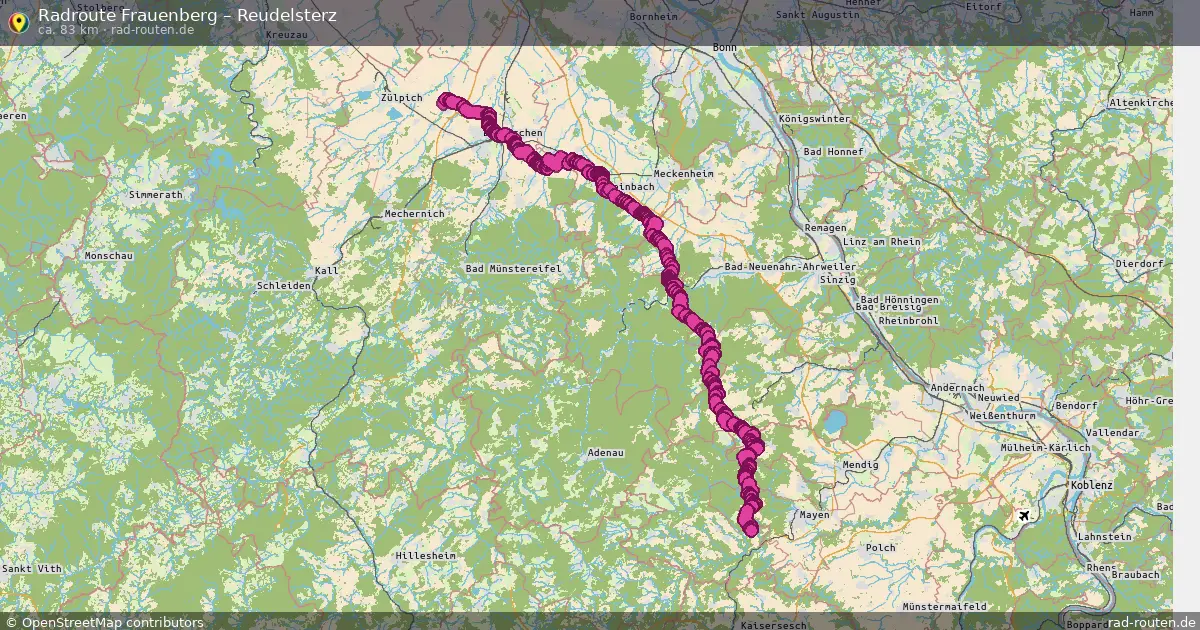 Radtour Frauenberg – Reudelsterz
