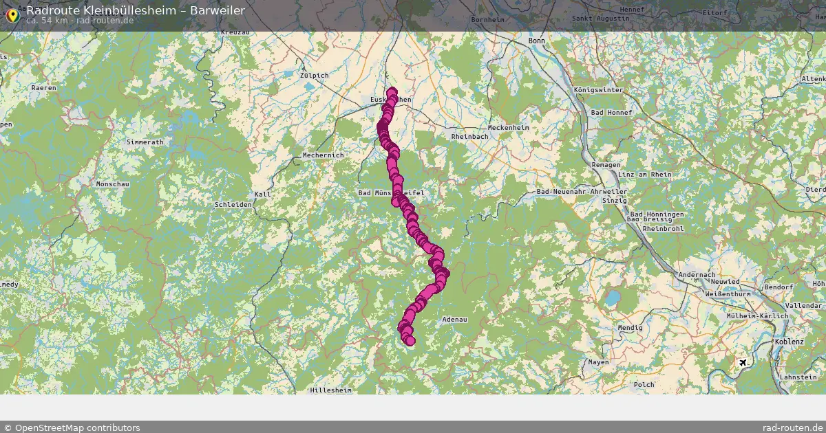 Radtour Kleinbüllesheim – Barweiler