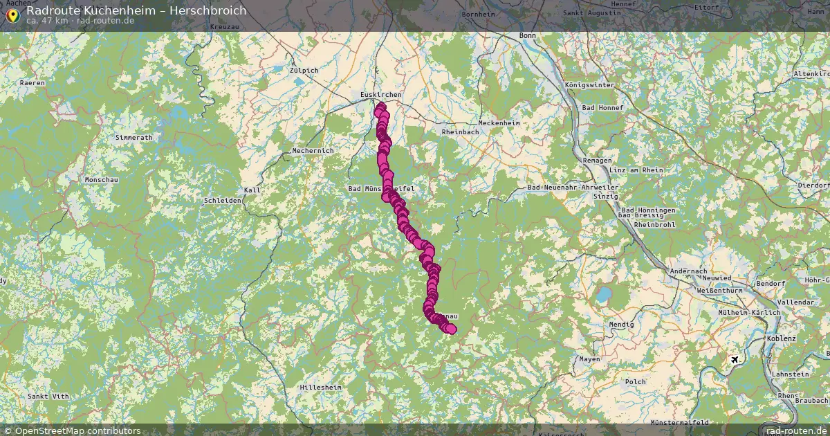 Radtour Kuchenheim – Herschbroich