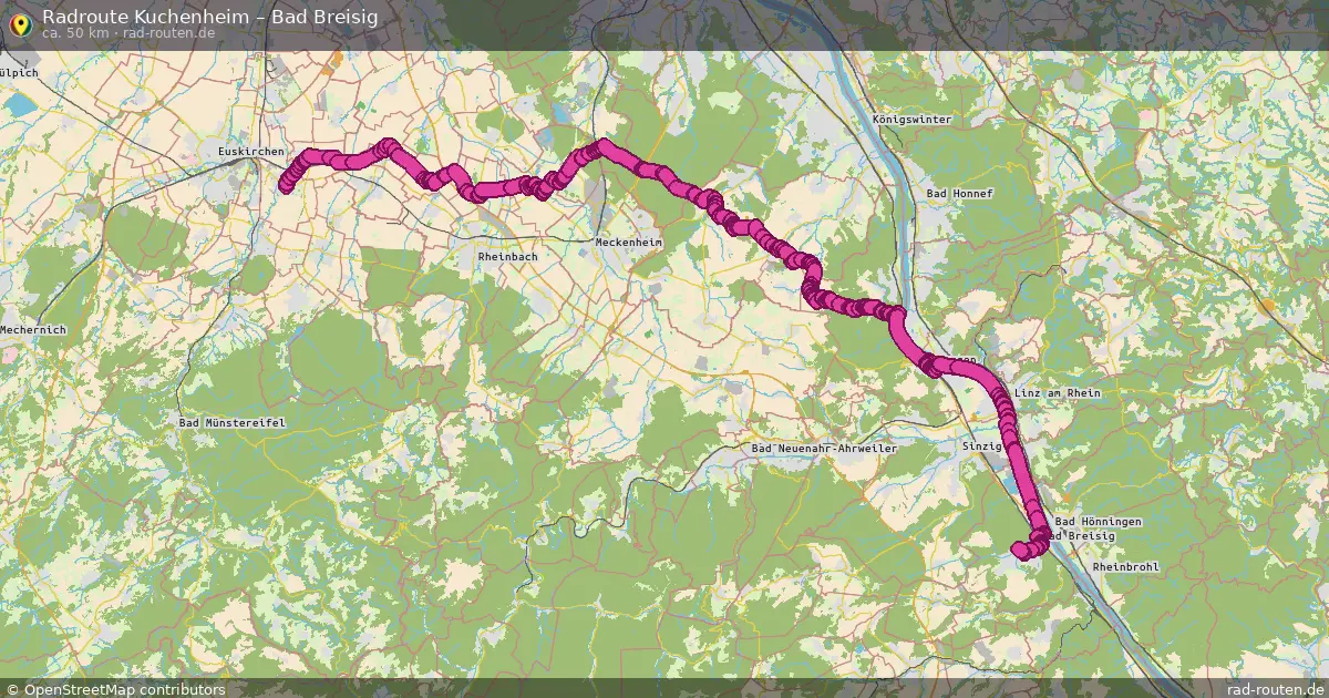 Radtour Kuchenheim – Bad Breisig